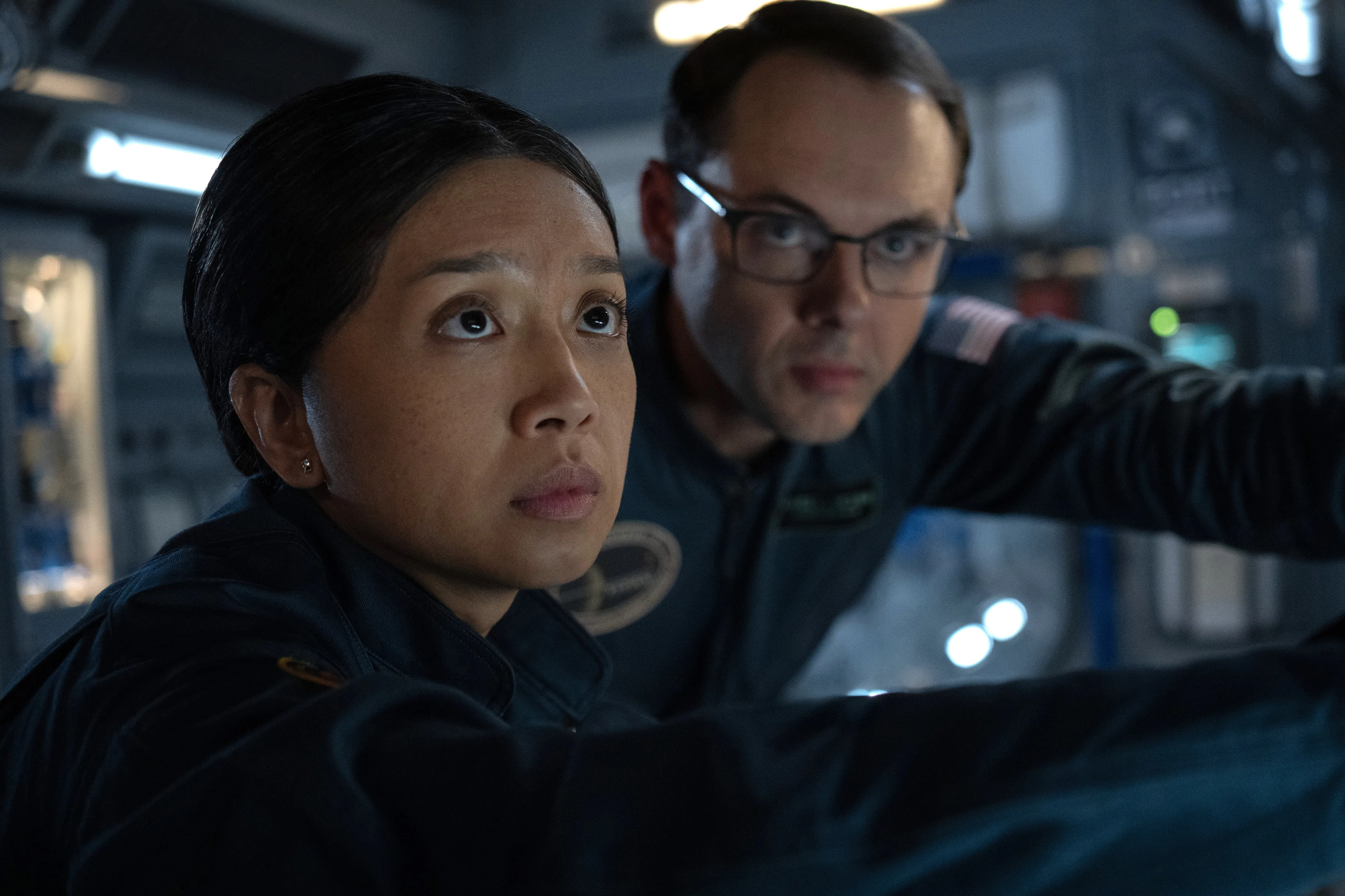 Cynthy Wu and Christopher Denham in 'For All Mankind.'