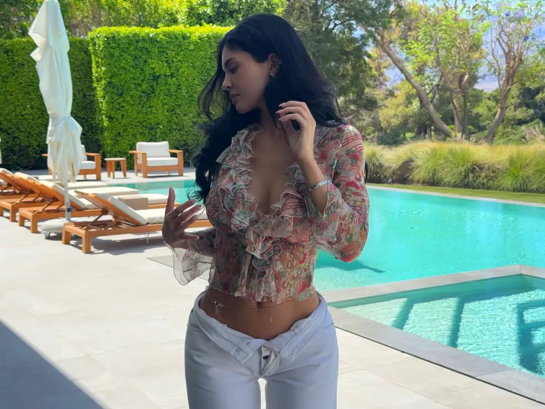 Kylie Jenner's Y2K Easter Blouse 