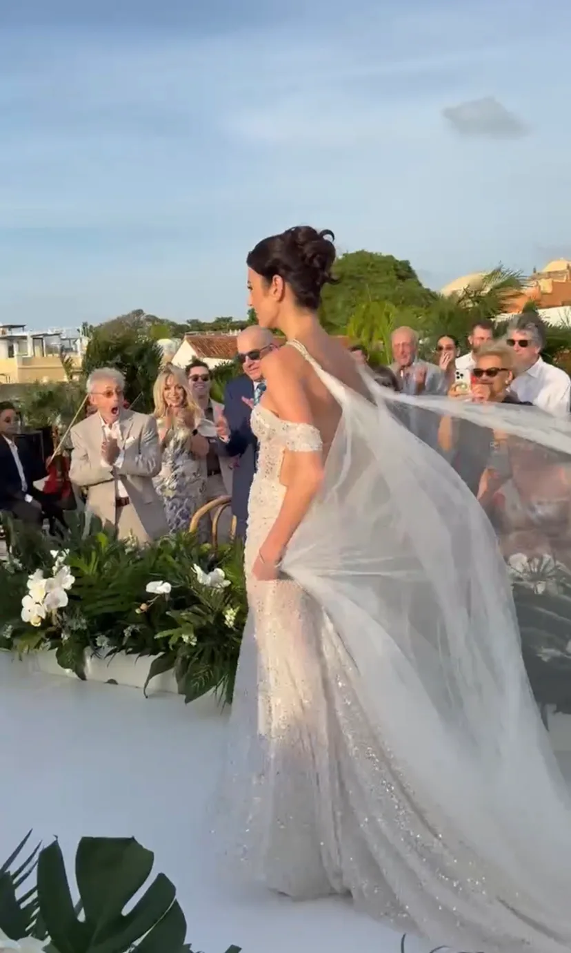 Adro Law goes viral for her wedding.