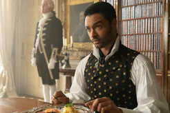 Regé-Jean Page as Simon on Bridgerton Season 1. Photo via Netflix