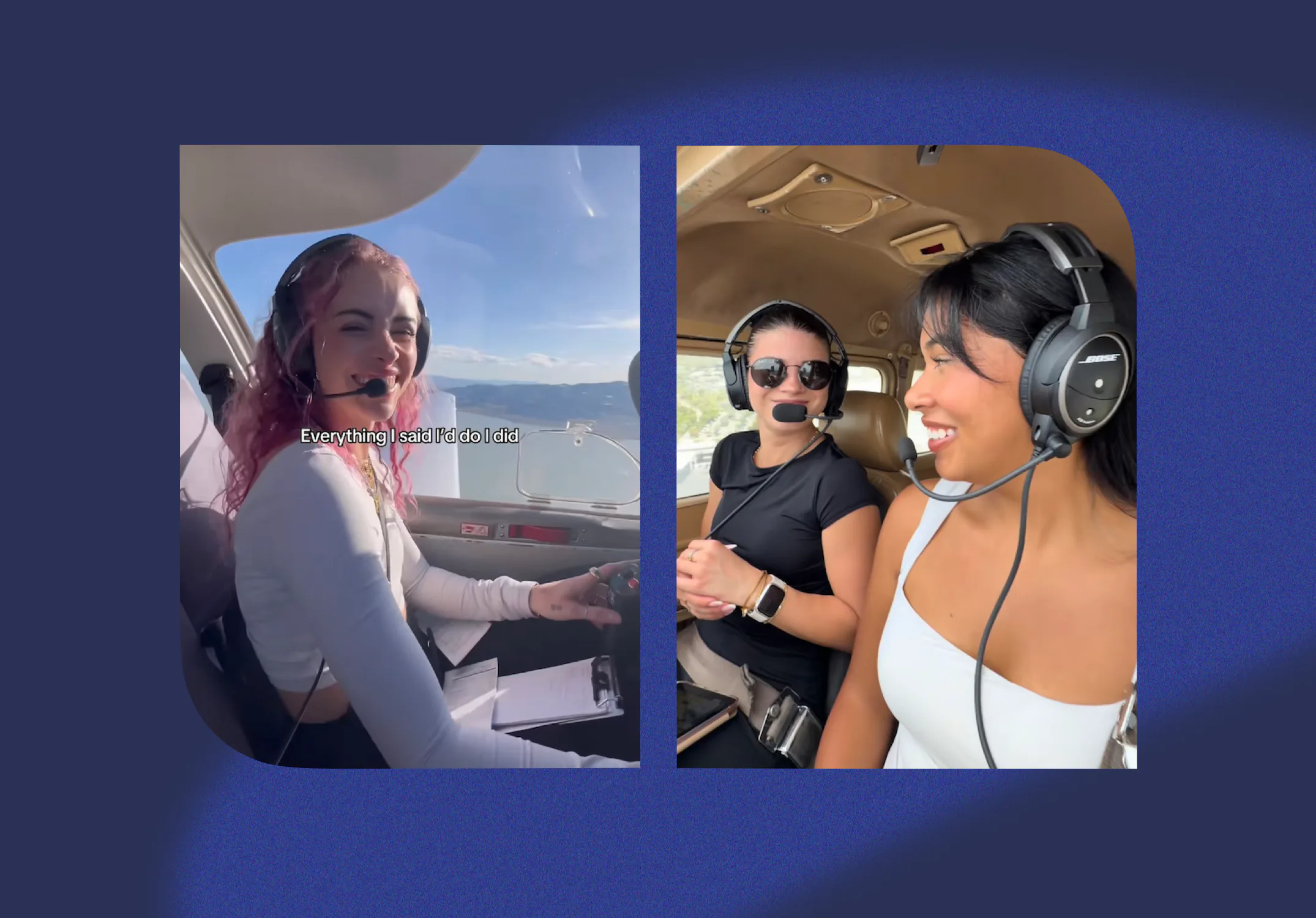 Female pilots are on the rise