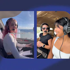 Female pilots are on the rise