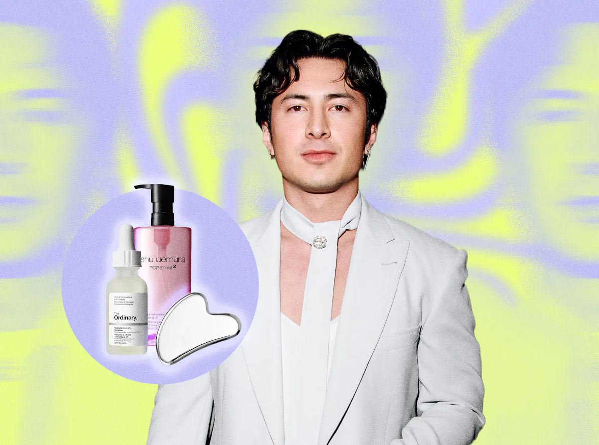 I Tried Hudson Williams' Skin Care Routine For 1 Month & It's A Lot