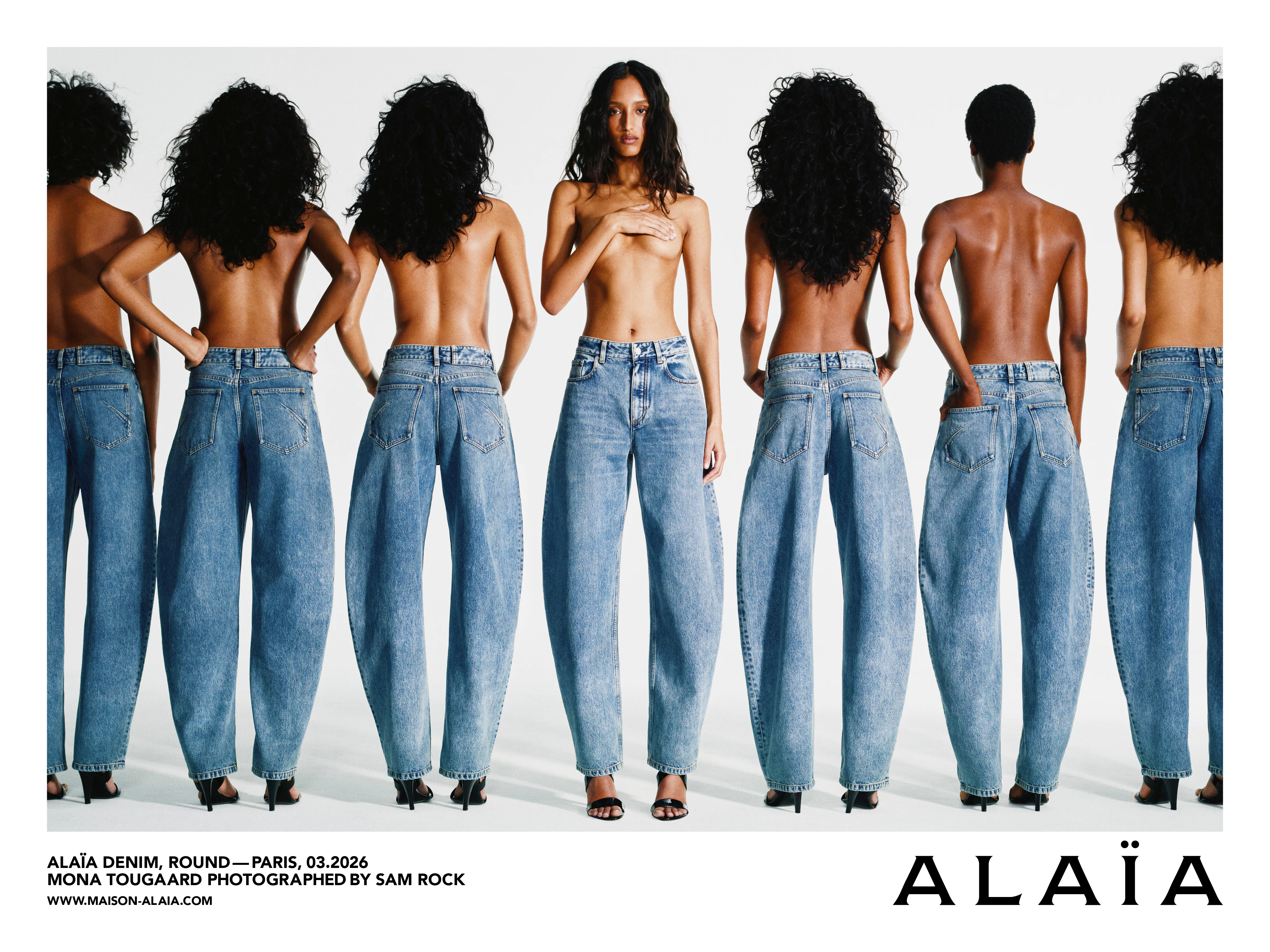 Alaïa Officially Enters the Denim Space With a New Jean Line