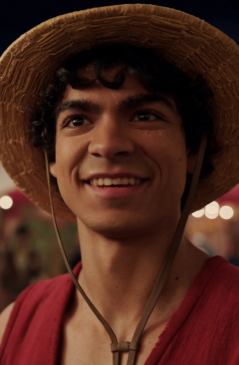 Iñaki Godoy as Monkey D. Luffy in One Piece