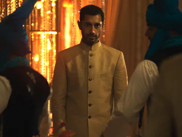 Riz Ahmed as Hamlet in Hamlet