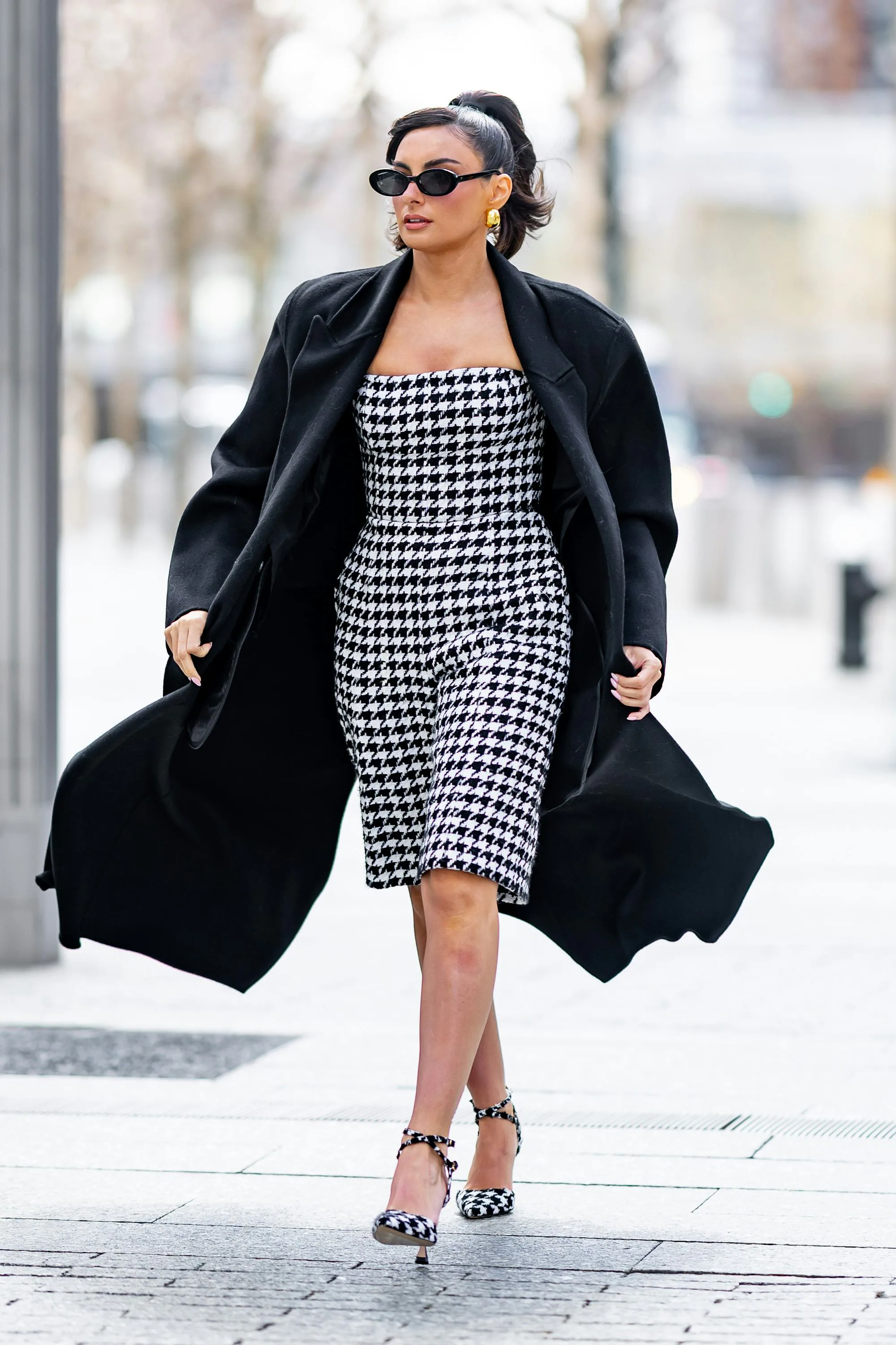 Paige DeSorbo is seen at World Trade Center on April 08, 2025 in New York City. 