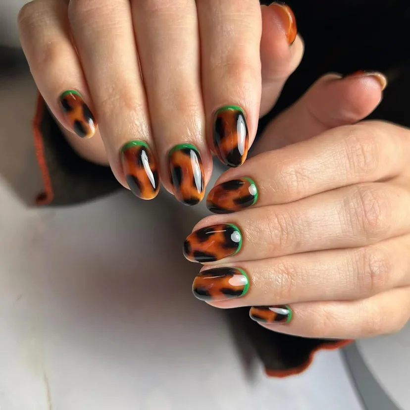 reverse french tip nail designs