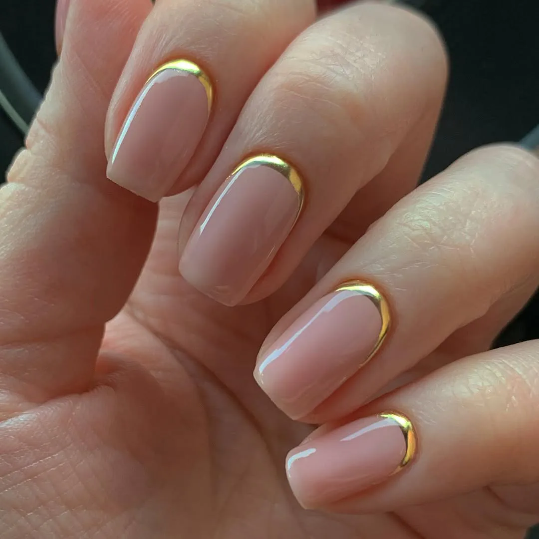"Reverse French Tips" Make The Classic Mani Feel Fresh Again