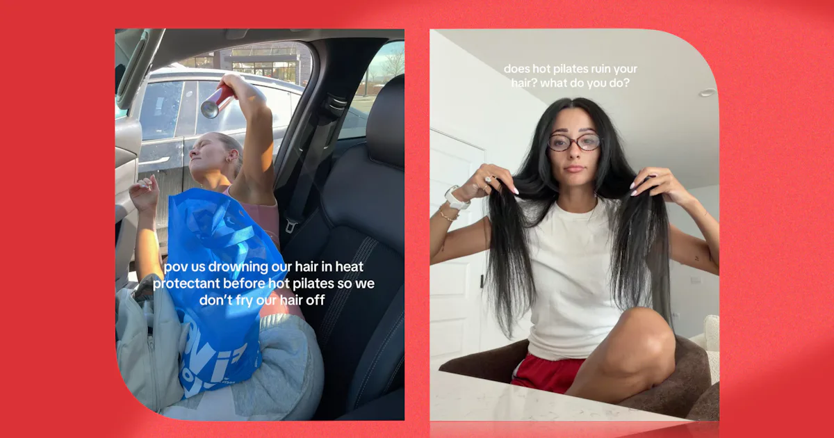 Is Hot Pilates Secretly Damaging Your Hair? Here's What A Trichologist Says