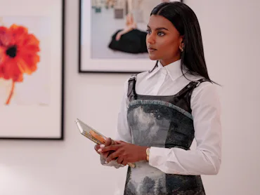 Simone Ashley in 'The Devil Wears Prada 2.'