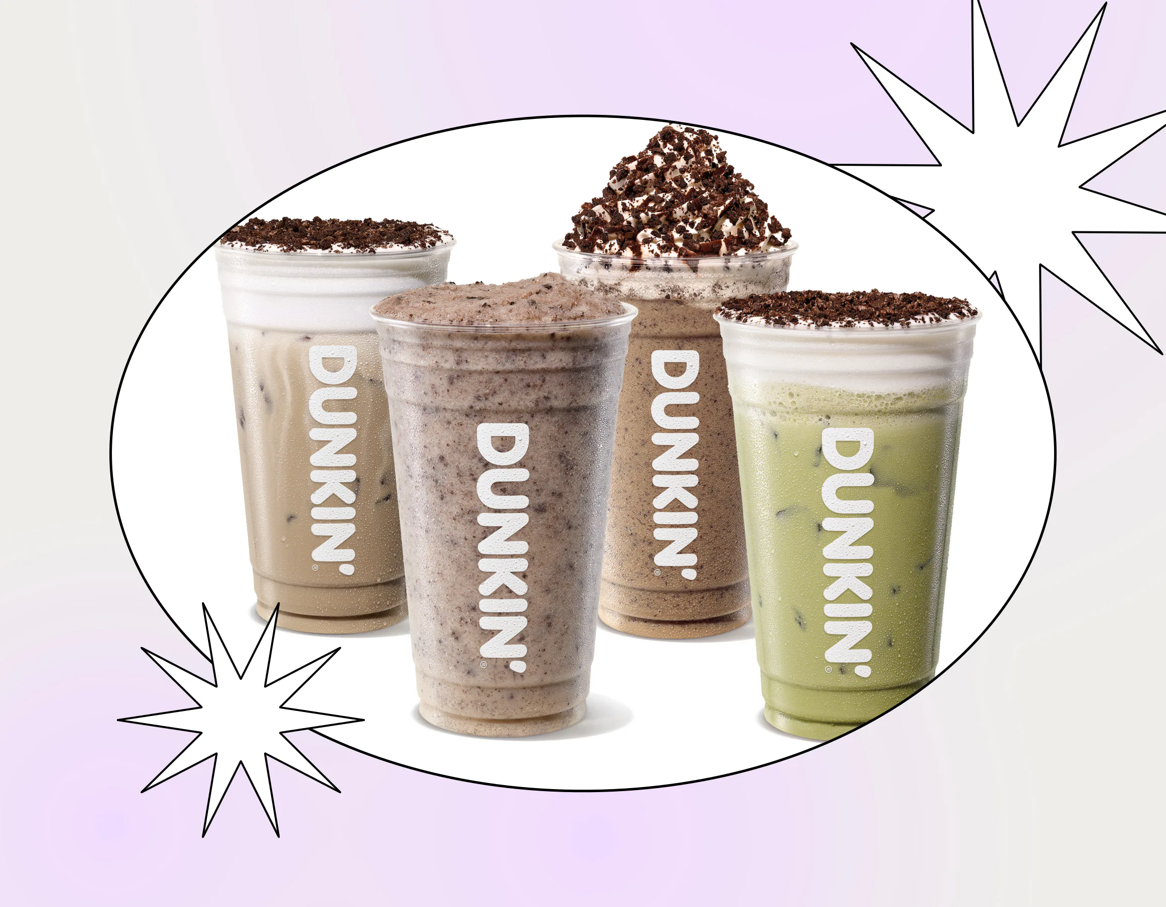 I tried Dunkin's new Oreo drinks on the spring 2026 menu. 