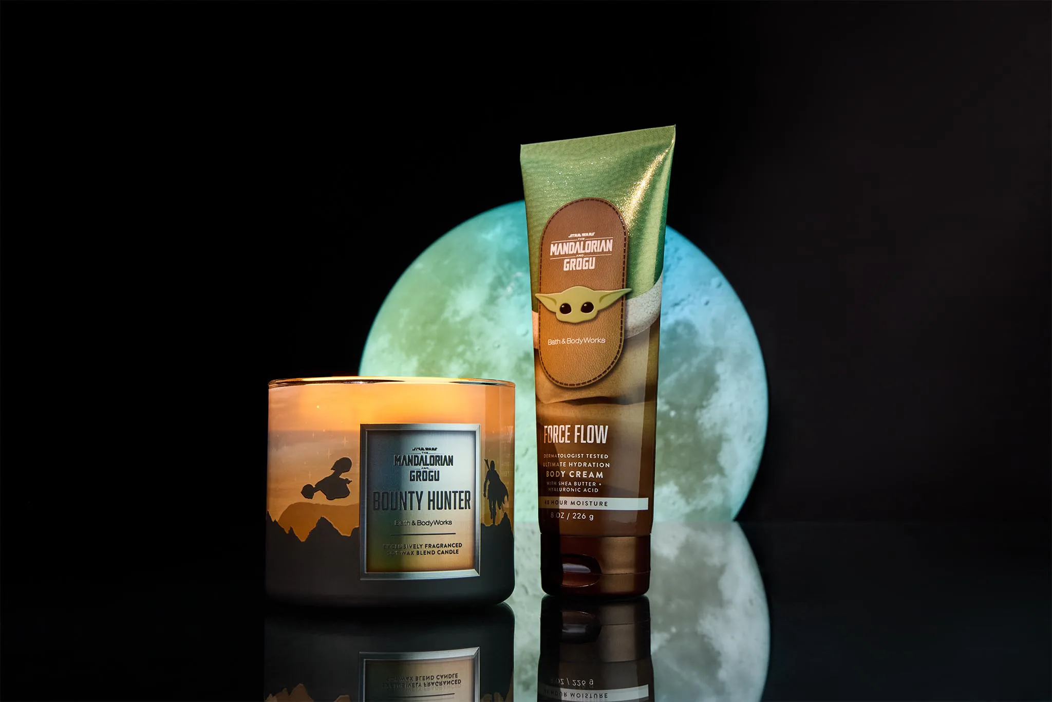 I tried Bath & Body Works' 'Mandalorian & Grogu' collection. 