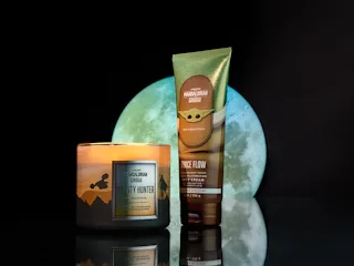 I tried Bath & Body Works' 'Mandalorian & Grogu' collection.