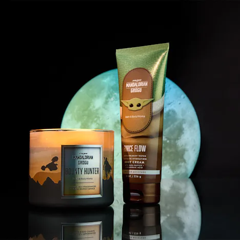 I tried Bath & Body Works' 'Mandalorian & Grogu' collection.