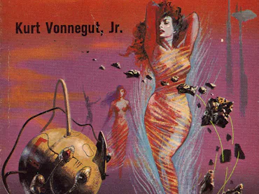 The Richard Powers cover for 'The Sirens of Titan.'