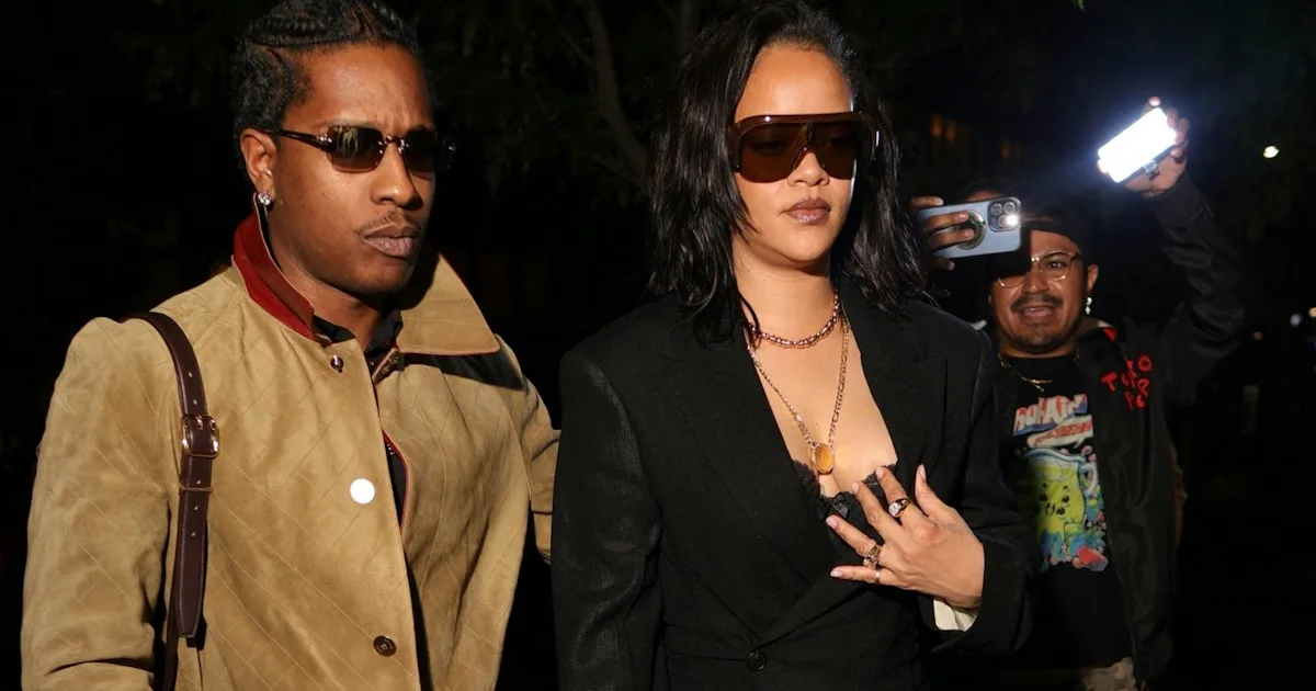 Rihanna & A$AP Rocky Celebrate Mother's Day in Sophisticated Style