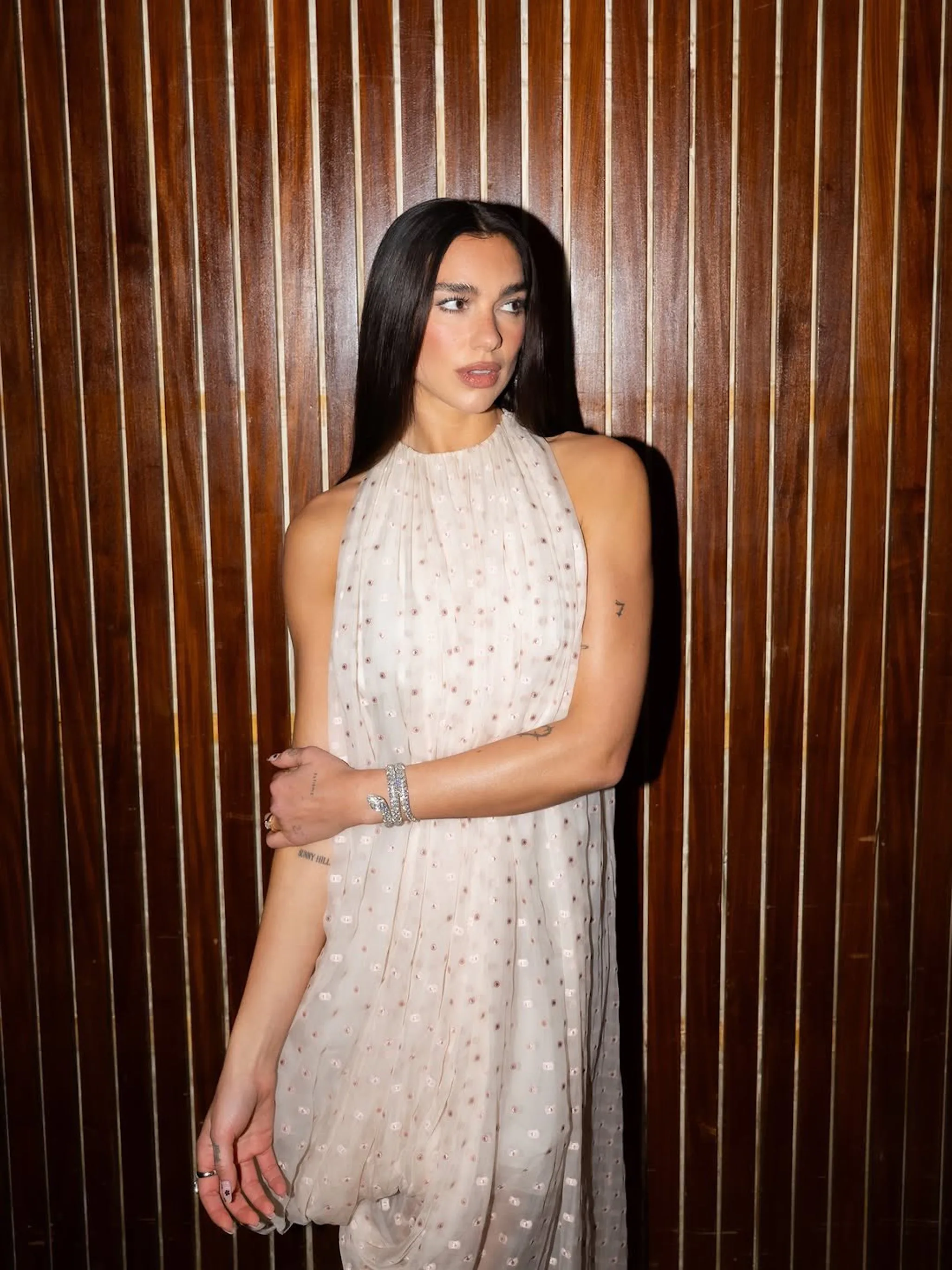 Dua Lipa Swirls in White Tulle at the Booker Prize