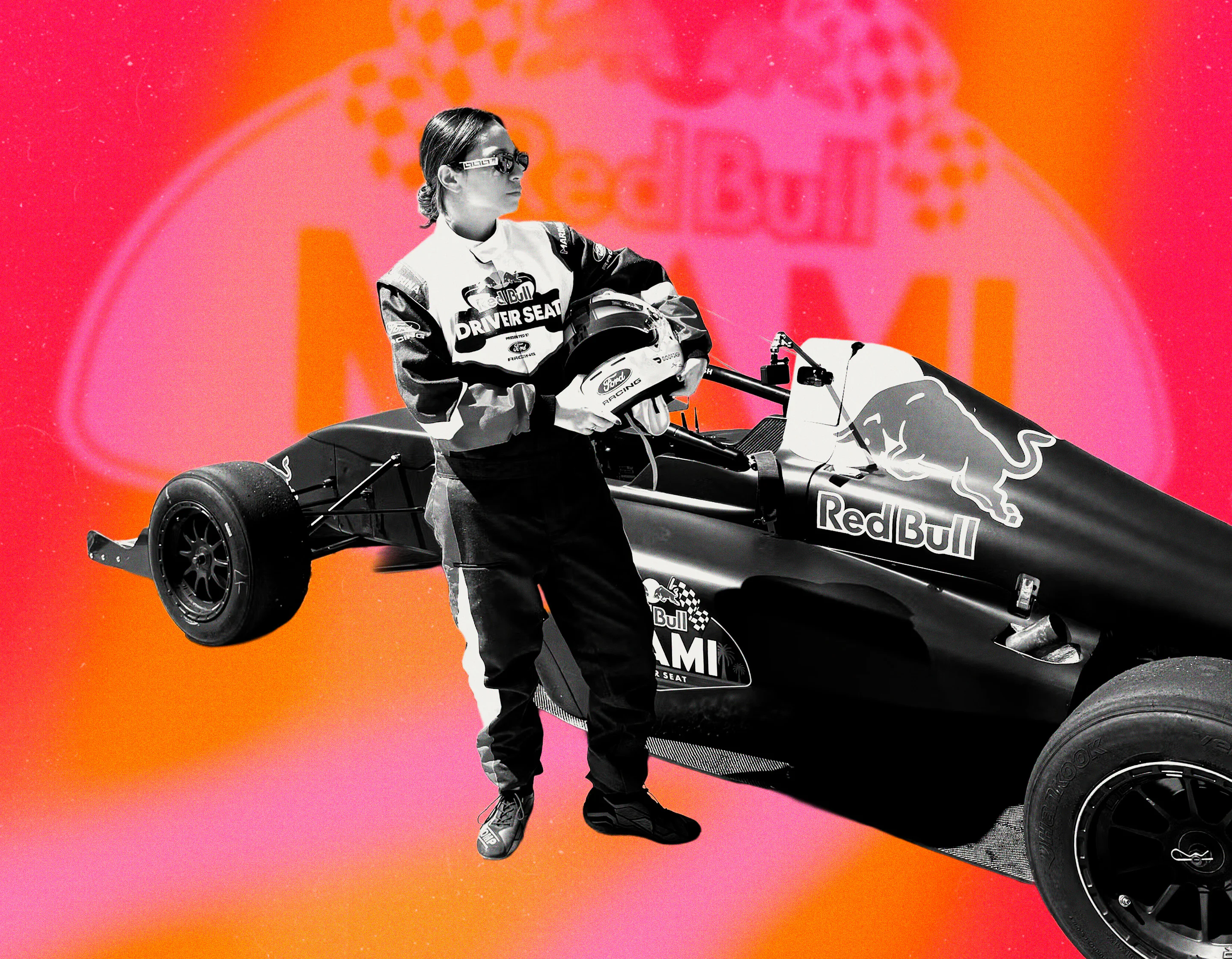 Writer Alyssa Lapid at her first F1 Grand Prix.
