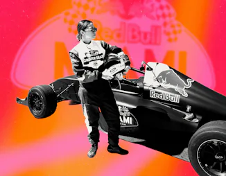 Writer Alyssa Lapid at her first F1 Grand Prix.