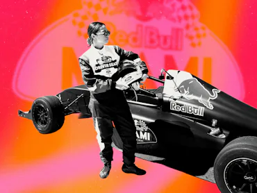Writer Alyssa Lapid at her first F1 Grand Prix.