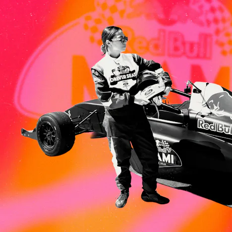 Writer Alyssa Lapid at her first F1 Grand Prix.