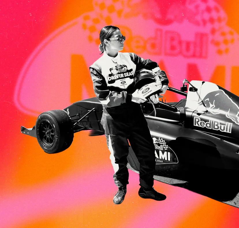 Writer Alyssa Lapid at her first F1 Grand Prix.