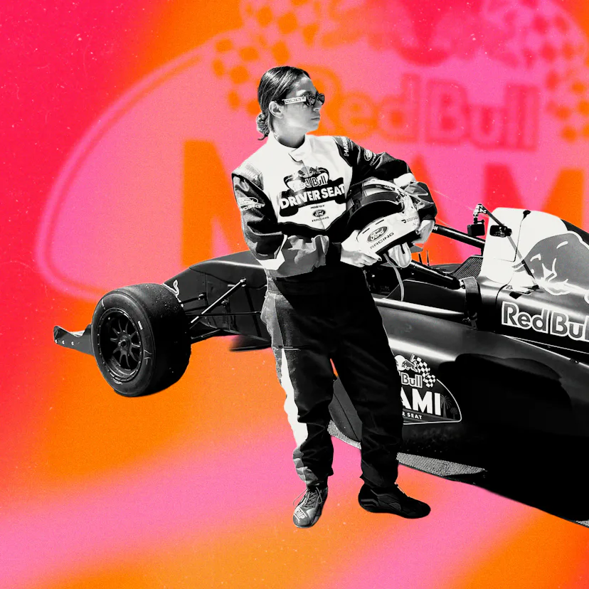 Writer Alyssa Lapid at her first F1 Grand Prix.