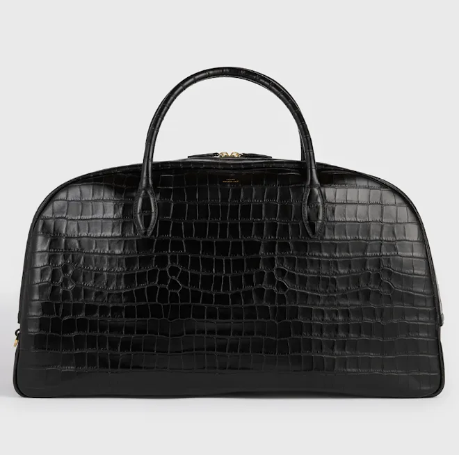 Croco-embossed Traveler