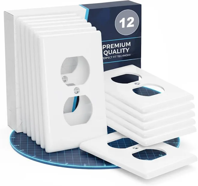 Bates Choice Outlet Wall Plates (12-Pack)