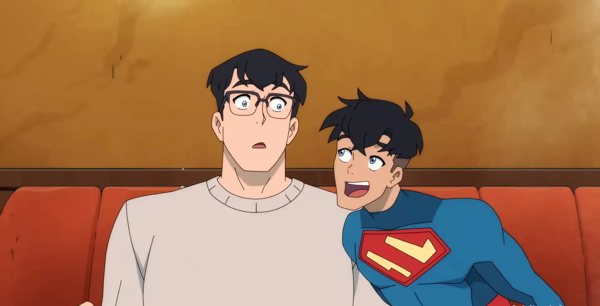 Superman (Jack Quaid) meets Superboy (Jack Quaid) in My Adventures with Superman