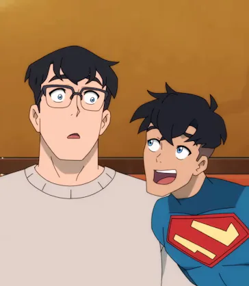 Superman (Jack Quaid) meets Superboy (Jack Quaid) in My Adventures with Superman