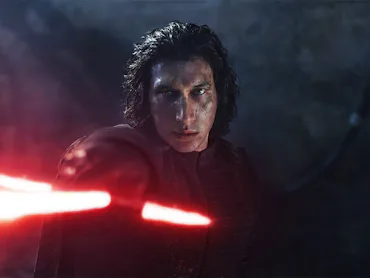 Adam Driver as Kylo Ren in Star Wars: The Rise of Skywalker