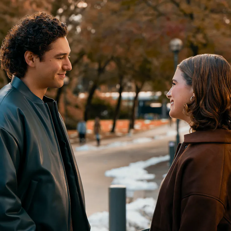 Garrett and Hannah in Off Campus. Photo via Prime Video
