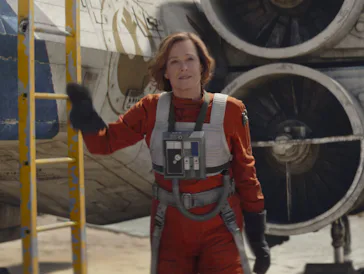 Sigourney Weaver as Colonel Ward in The Mandalorian and Grogu