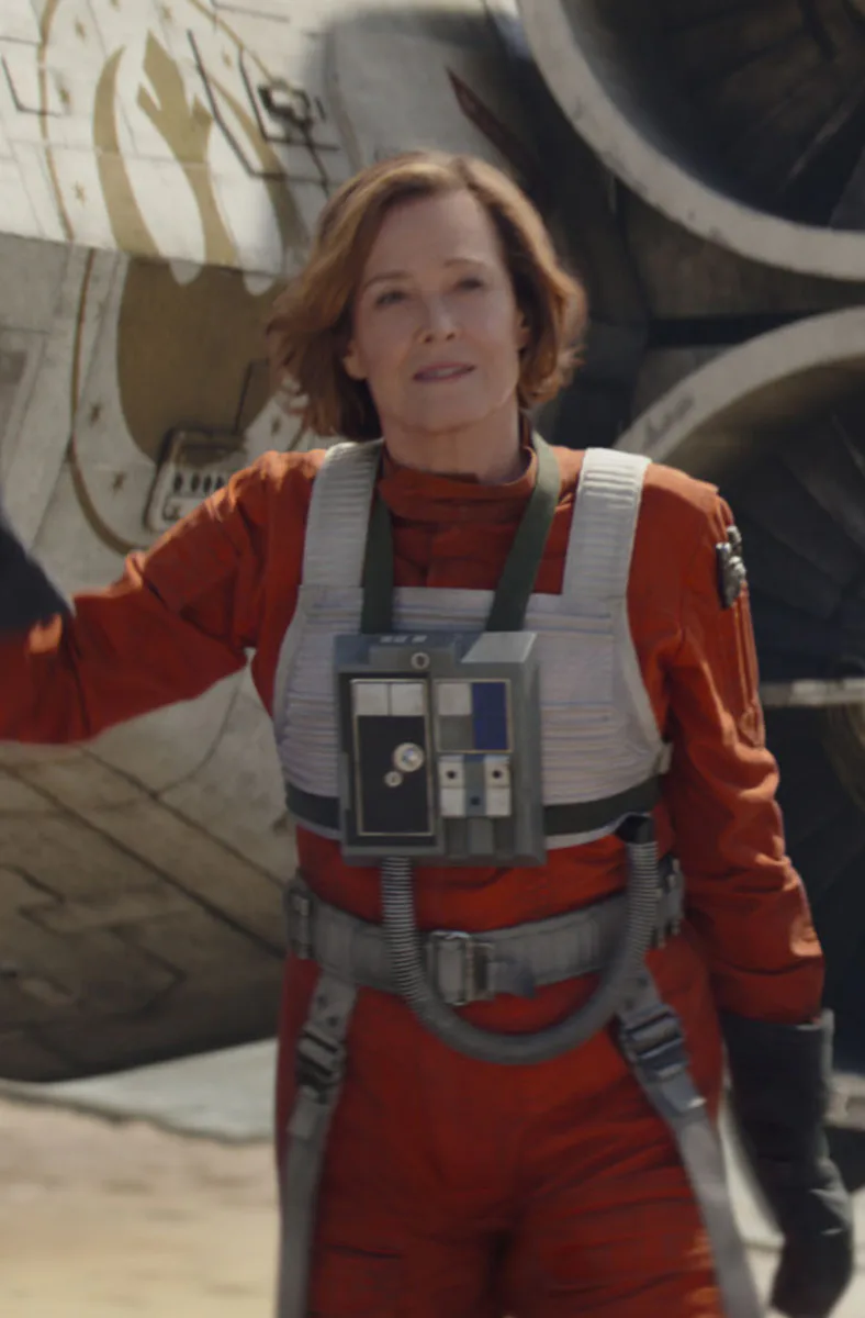 Sigourney Weaver as Colonel Ward in The Mandalorian and Grogu