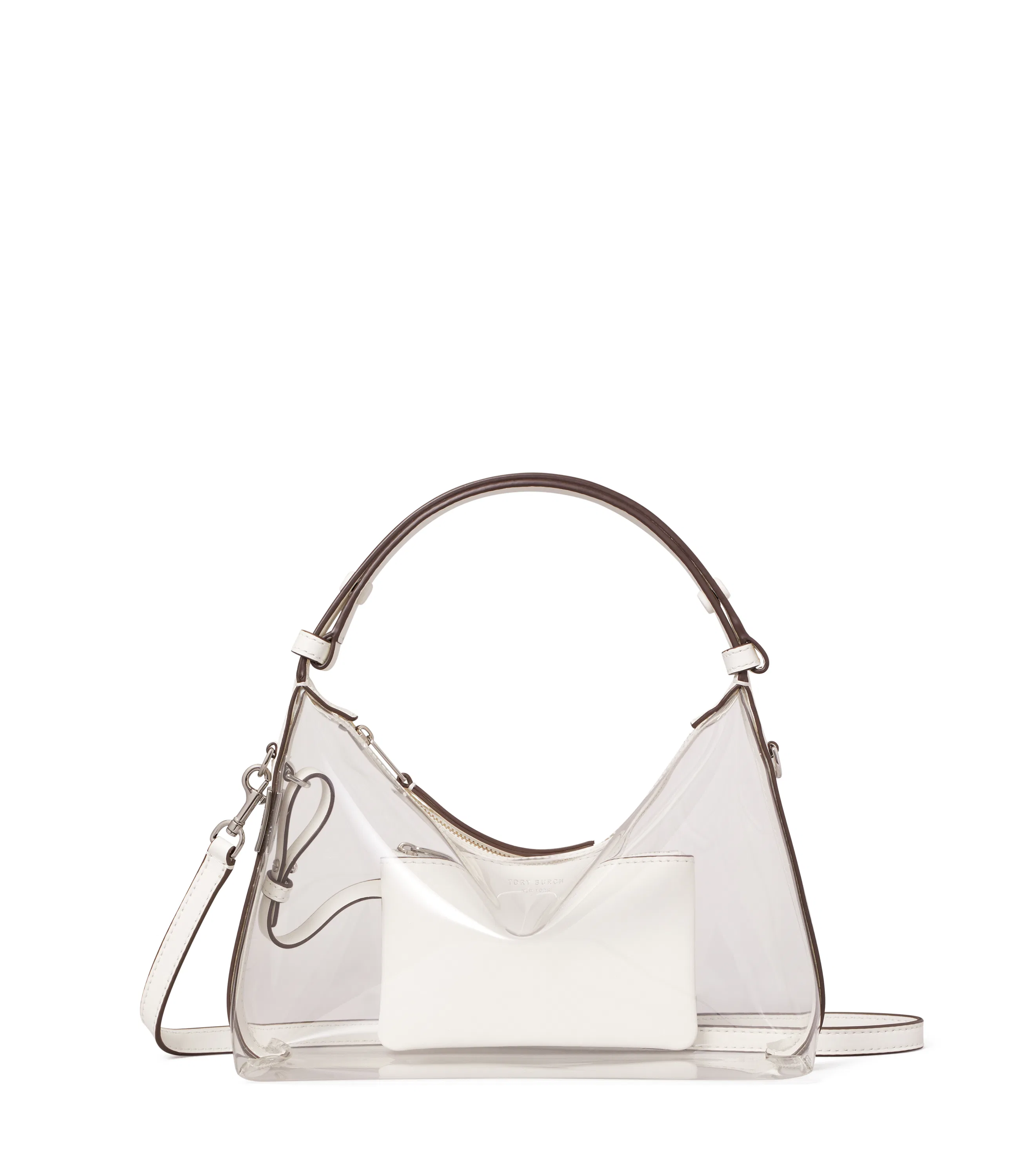 Mellow Clear Shoulder Bag in Crystal Clear