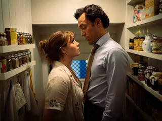 The 'Rivals' director compares sex scenes to stunt work.