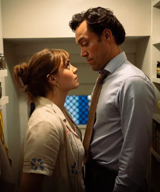 The 'Rivals' director compares sex scenes to stunt work.