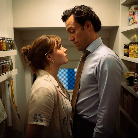 The 'Rivals' director compares sex scenes to stunt work.