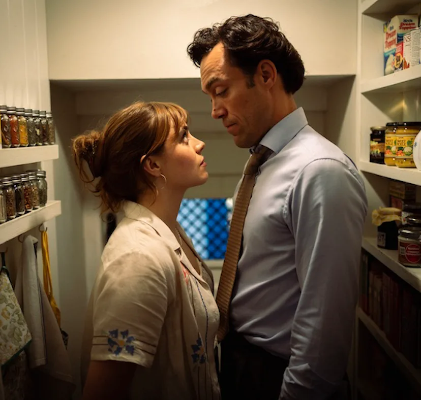 The 'Rivals' director compares sex scenes to stunt work.