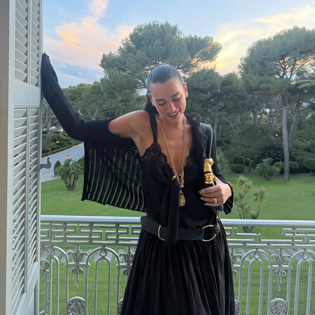 Dua Lipa Channels Stevie Nicks With a Witchy Take on Boho Chic