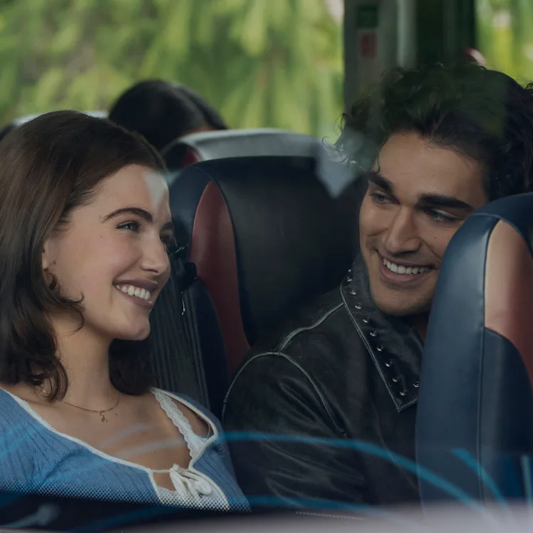 Hannah and Justin in Off Campus. Photo via Prime Video