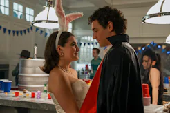 Hannah and Garrett in Off Campus. Photo via Prime Video