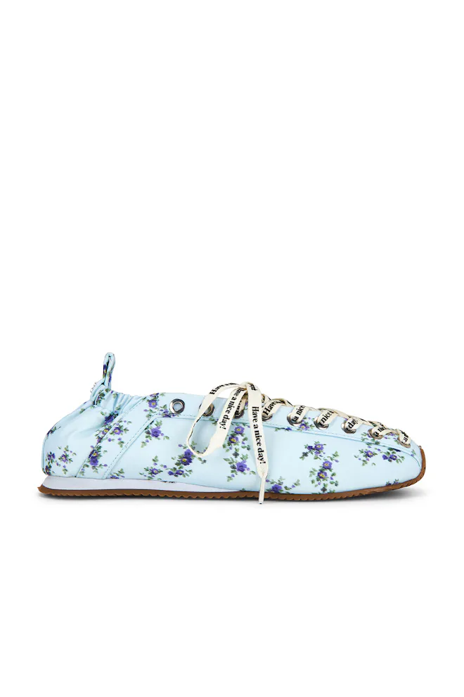 Lace-Up Ballerina Sneakers