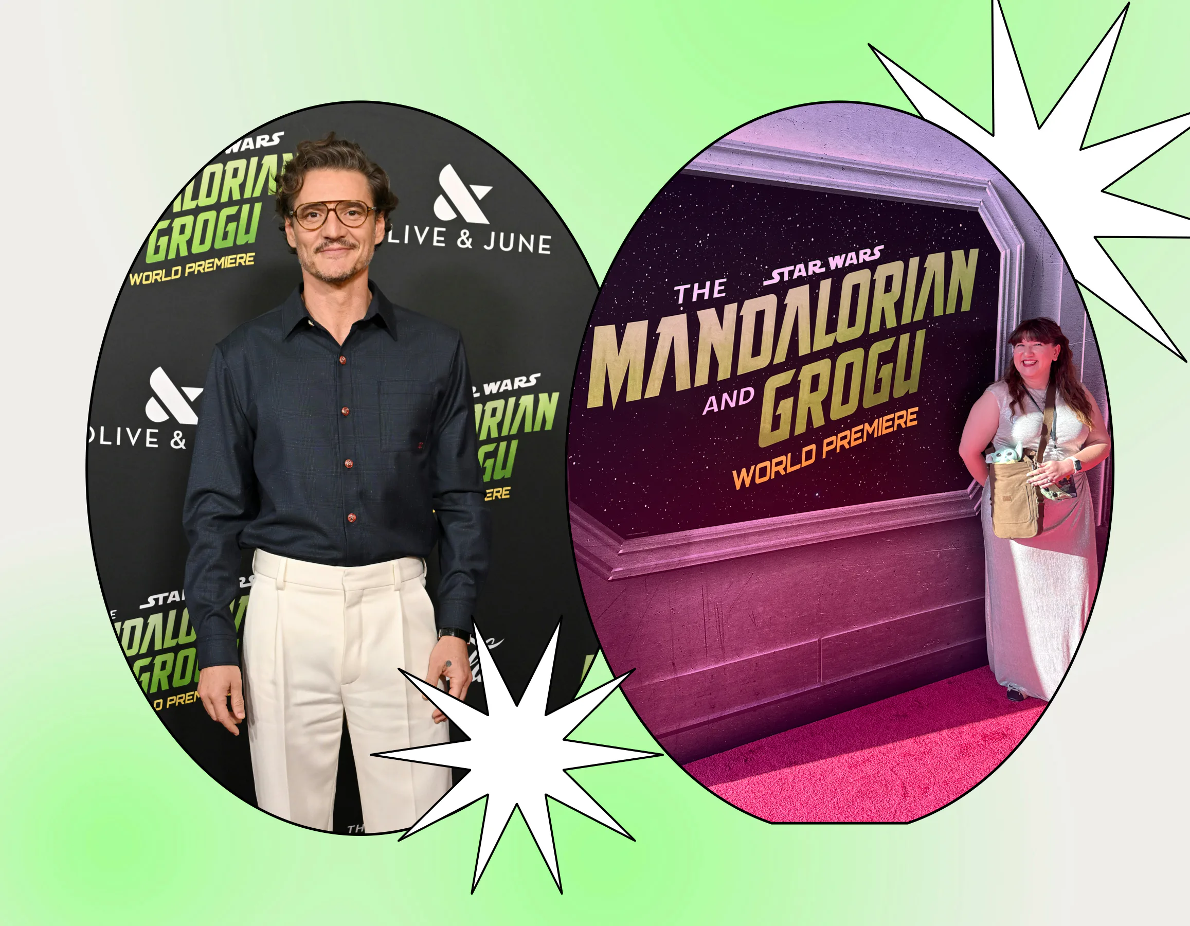 I went to the 'Mandalorian & Grogu' premiere in Hollywood with an Olive & June manicure. 