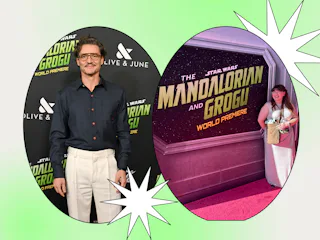 I went to the 'Mandalorian & Grogu' premiere in Hollywood with an Olive & June manicure.