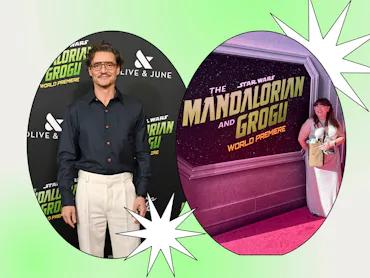 I went to the 'Mandalorian & Grogu' premiere in Hollywood with an Olive & June manicure.