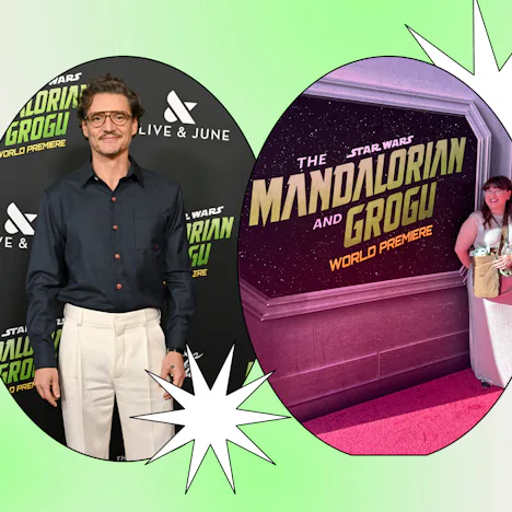 I went to the 'Mandalorian & Grogu' premiere in Hollywood with an Olive & June manicure.