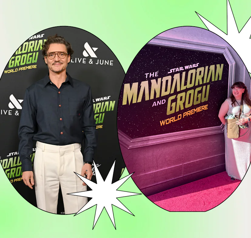 I went to the 'Mandalorian & Grogu' premiere in Hollywood with an Olive & June manicure.